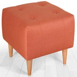 Stool Tomp 209FLF1229 43x43x43cm Orange ORANGE