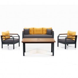 Σαλόνι Κήπου Assento (Σετ 4Τμχ) 561CLR1107 Multi MULTI