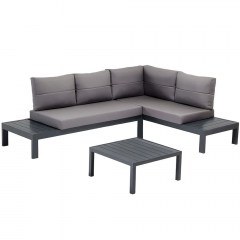 Garden Lounge Verona Alm (Set 2Pcs) 561CLR1136 Grey