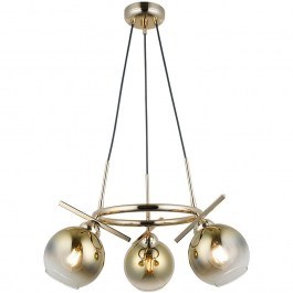 Φωτιστικό Οροφής Bena 341LCA1191 56x109cm 3xE27 40W Gold Opviq GOLD