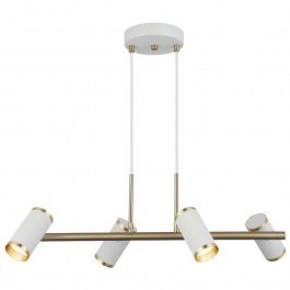 Φωτιστικό Οροφής - Σποτ Lume 341LCA1232 66x102cm 4xGU10 7W White-Gold Opviq WHITE-GOLD