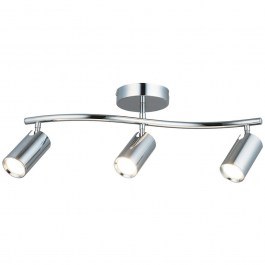 Φωτιστικό Οροφής - Σποτ Spotte 341LCA1221 55x25cm 3xGU10 7W Silver Opviq SILVER