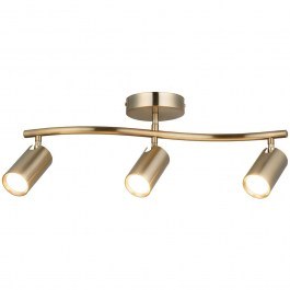 Φωτιστικό Οροφής - Σποτ Spotte 341LCA1222 55x25cm 3xGU10 7W Gold Opviq GOLD