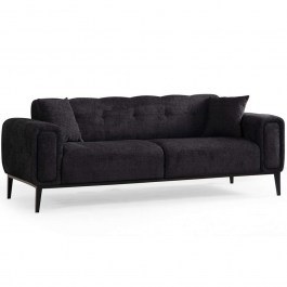 Three-Seater Sofa - Bed Athena 560ARE2361 225x92x76cm Black BLACK