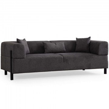 Three-Seater Sofa Gio 560ARE2366 225x93x75cm Anthracite