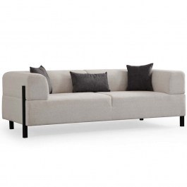 Καναπές Τριθέσιος Gio 560ARE2368 225x93x75cm White WHITE