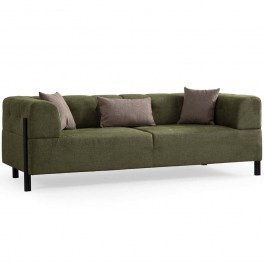 Καναπές Τριθέσιος Gio 560ARE2369 225x93x75cm Green GREEN