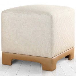 Σκαμπό Lenover 209FLF1414 50x50x47cm Cream CREAM