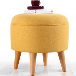 Σκαμπό Moouv 209FLF1350 Φ40x42cm Yellow YELLOW