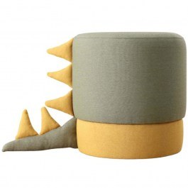 Σκαμπό Παιδικό Moouv 209FLF1328 Φ37x38cm Green-Yellow GREEN-YELLOW