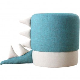 Σκαμπό Παιδικό Moouv 209FLF1329 Φ37x38cm Blue-White BLUE-WHITE