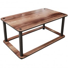 Coffee Table Hole Rect 282PTR1502 70x42x38cm Walnut WALNUT