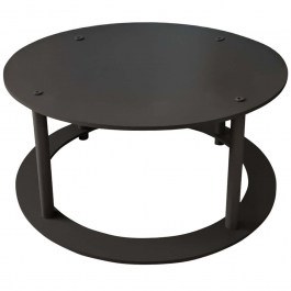 Τραπέζι Σαλονιού Hole Round 282PTR1507 Φ70x38cm Black BLACK
