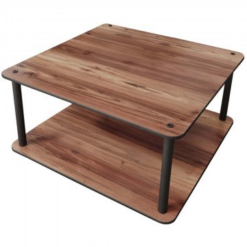 Coffee Table Masivo Square 282PTR1510 70x70x38cm Walnut