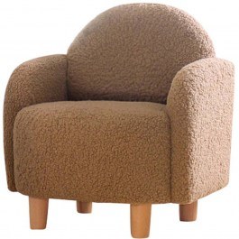 Πολυθρόνα Παιδική Moylo 209FLF1117 47x51cm Coffee COFFEE