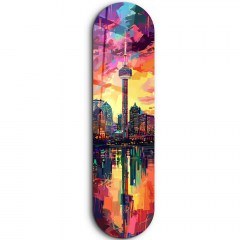 Πίνακας Γυάλινος Texas 226SNG1152 20x80cm Multi Wallity