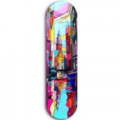 Πίνακας Γυάλινος Amsterdam 226SNG1169 20x80cm Multi Wallity