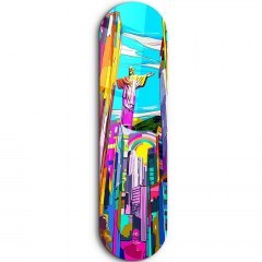 Πίνακας Γυάλινος Sao Paulo 226SNG1175 20x80cm Multi Wallity