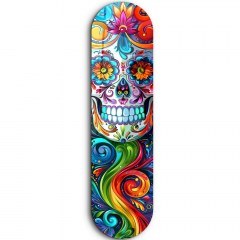 Πίνακας Γυάλινος Lady Skull 226SNG1113 20x80cm Multi Wallity