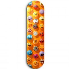 Πίνακας Γυάλινος Lots of Smileys 226SNG1127 20x80cm Multi Wallity