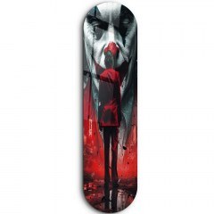 Πίνακας Γυάλινος Joker in Red Suits Fan Art 226SNG1167 20x80cm Multi Wallity