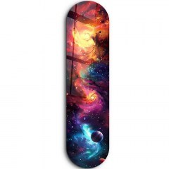 Πίνακας Γυάλινος Colorful Space 226SNG1108 20x80cm Multi Wallity