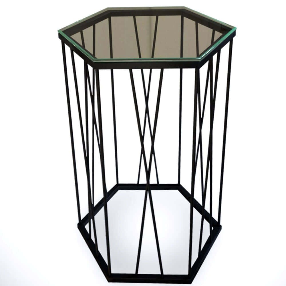 Τραπεζάκι Βοηθητικό Cetrus 801CMY2832 40x35x62cm Anthracite