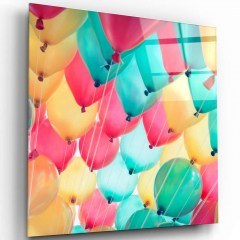 Tempered Glass Painting 231MDF1388 80x80cm Multi Wallity