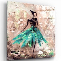 Tempered Glass Painting 231MDF1324 80x80cm Multi Wallity