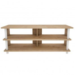 Έπιπλο Τηλεόρασης Pueblo 322RTC2243 120x44,6x47,4cm White-Oak WHITE-OAK