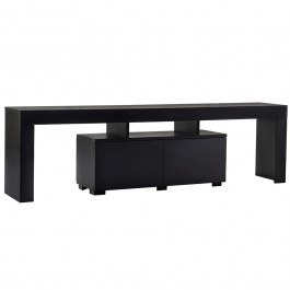 TV Furniture Enclave 241NRD1321 180x31,3x50cm Black BLACK