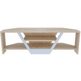 TV Furniture Sares 322RTC2178 120x35x36,8cm Oak-White OAK