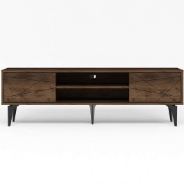 TV Furniture Brendon 327ODS1260 160x39,6x48,2cm Walnut WALNUT