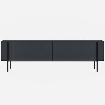 Έπιπλο Τηλεόρασης Herman 327ODS1269 160x31,4x45,6cm Anthracite