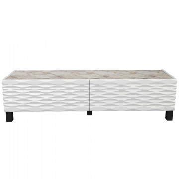 TV Furniture Lerze 322RTC2145 149,2x35x38cm Marble Effect White