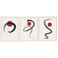 Κάδρα (Σετ 3Τμχ) 786DKT1467 70x100cm Multi Wallity