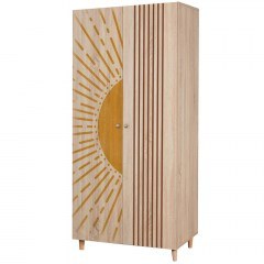 Double-Leaf Wardrobe Lidya 869VEL8678 90x52x192cm Multi
