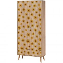 Double-Leaf Wardrobe City Gardrop Seed 863SPH4256 80x45x190cm Multi