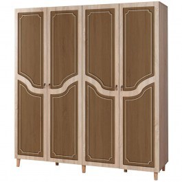 Ντουλάπα Τετράφυλλη Imaj 863SPH4228 180x52x192cm Oak-Brown BROWN