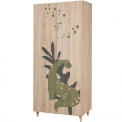 Ντουλάπα Παιδική Δίφυλλη Lidya 869VEL8669 90x52x192cm Multi