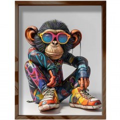 Κάδρο 856EVL1482 35x3,5x47cm Multi Wallity