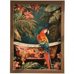 Κάδρο 856EVL1498 35x3,5x47cm Multi Wallity