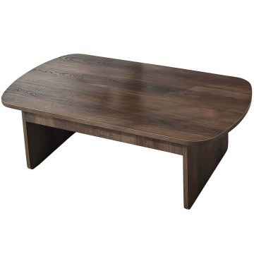 Τραπέζι Σαλονιού Theseus 552NOS2555 105x60x35cm Walnut