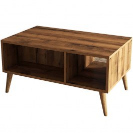 Coffee Table Exxen 389MZA1413 90x41,6x54cm Walnut WALNUT