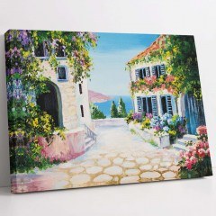 Πίνακας Καμβάς 651MRT1315 70x100cm Multi Wallity