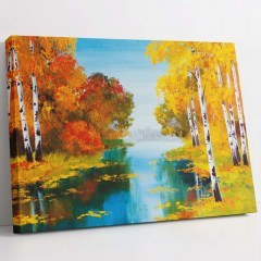 Canvas Painting 651MRT1354 70x100cm Multi Wallity