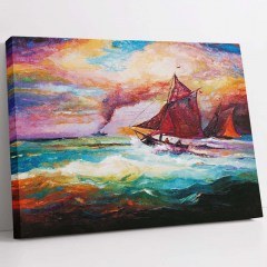 Canvas Painting 651MRT1252 70x100cm Multi Wallity