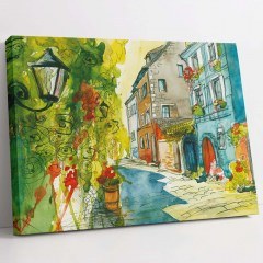 Canvas Painting 651MRT1381 70x100cm Multi Wallity