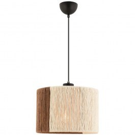 Φωτιστικό Οροφής Cane 390FLH2410 30x30x65cm E27 45/60W Beige-Brown Opviq BEIGE-BROWN