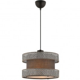 Φωτιστικό Οροφής Halo 390FLH2455 40x40x65cm E27 45/60W Grey-Anthracite Opviq GREY-ANTHRACITE